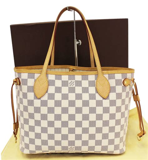 authentic louis vuitton damier azur neverfull gm|Louis Vuitton damier tote bag.